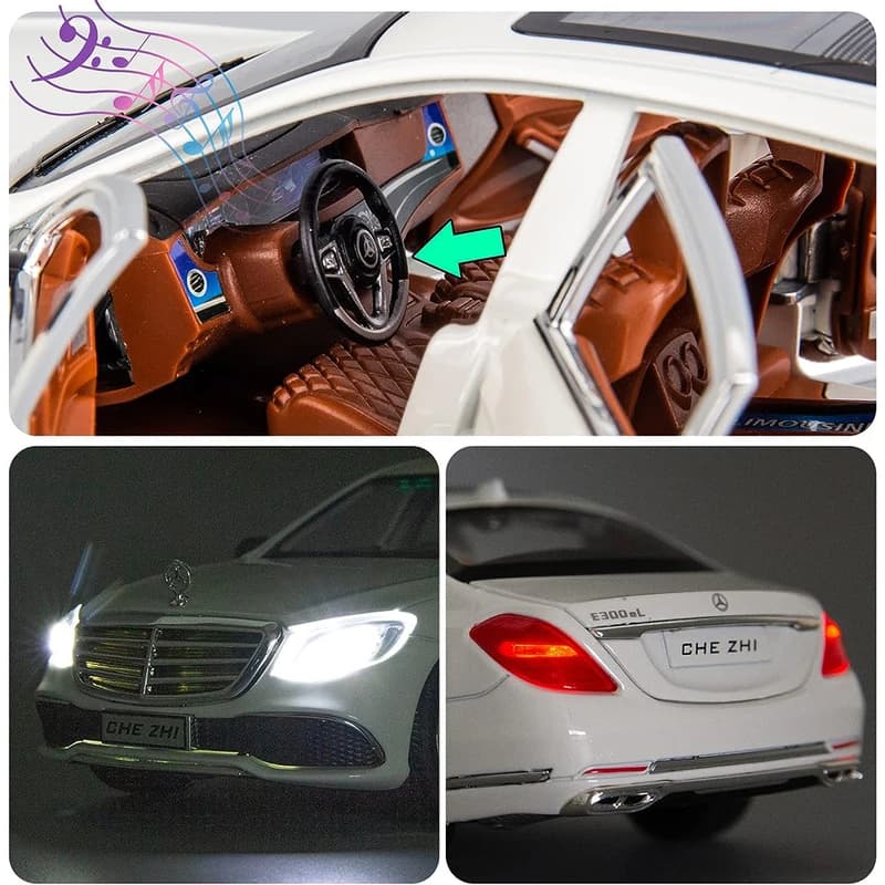 ماشین بازی چه ژی مدل Mercedes-Benz E300 کد CZ155A — تصویر ۸