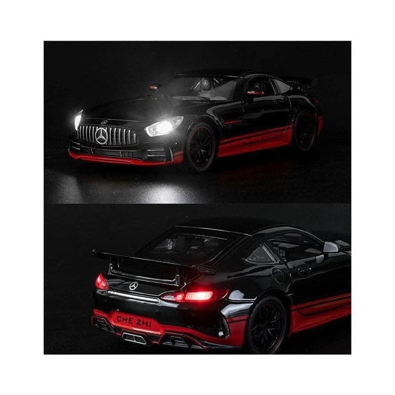 ماشین بازی چه ژی مدل مرسدس بنز AMG GTR دودزا — تصویر ۷