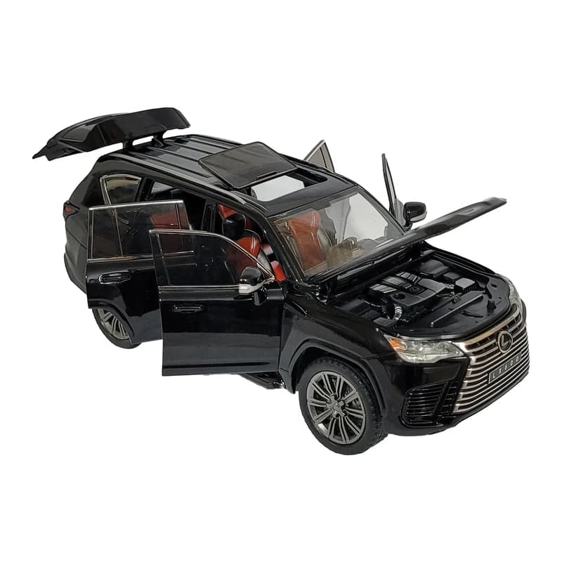 ماشین بازی چمی مدل لکسوس LX600 موزیکال چراغدار کد M346 — تصویر ۷