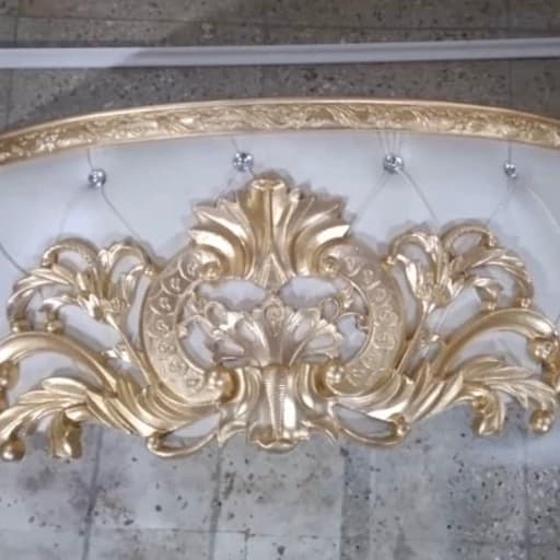 تاج تخت لمسه دار بدون گل میخ مبلمان فرنا مدل 1145817