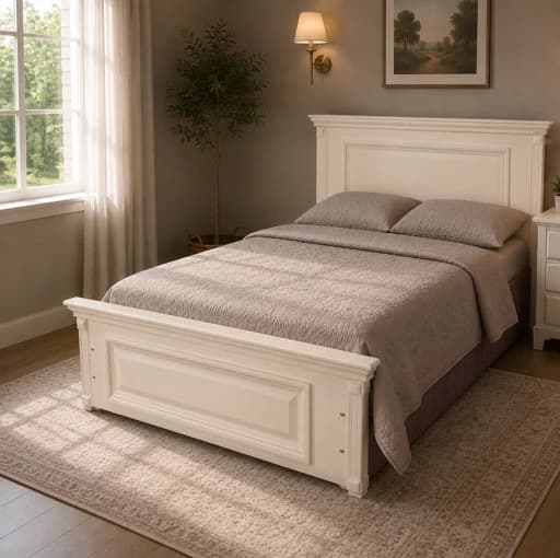 تخت خواب یک نفره MDF مدل بلوط مبلمان فرنا مدل 1145813