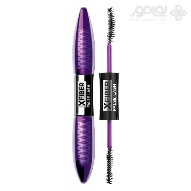 ریمل لورال مدل XFIBER FALSE LASH اکستریم بلک — تصویر ۲