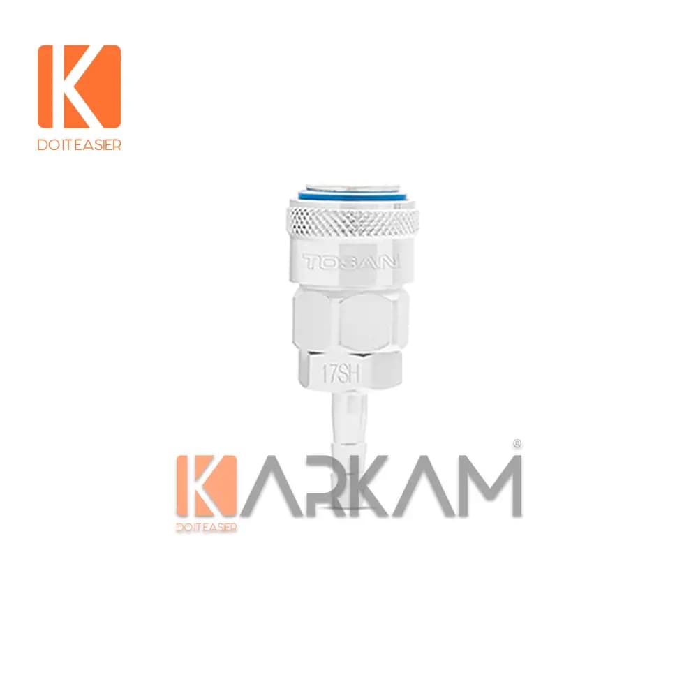 کوپلینگ مادگی شیلنگ خور اتومات 1.4- 17SHT توسن