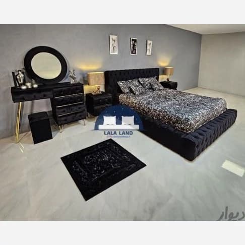 تخت خواب دو نفره چستر مبلمان فرنا مدل 1142332