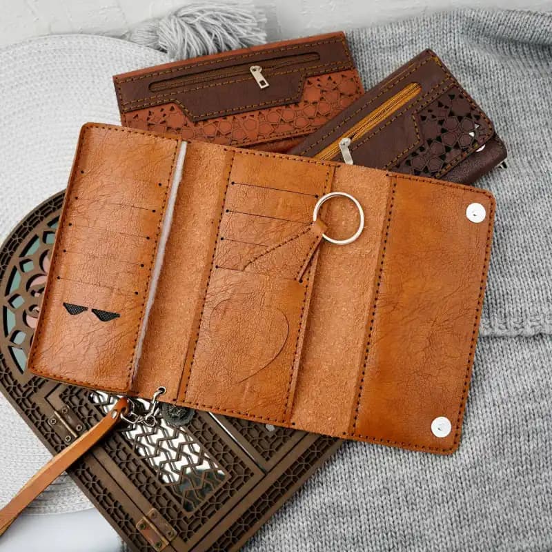 کیف پول سه لت خاتم 24-191 — تصویر ۲