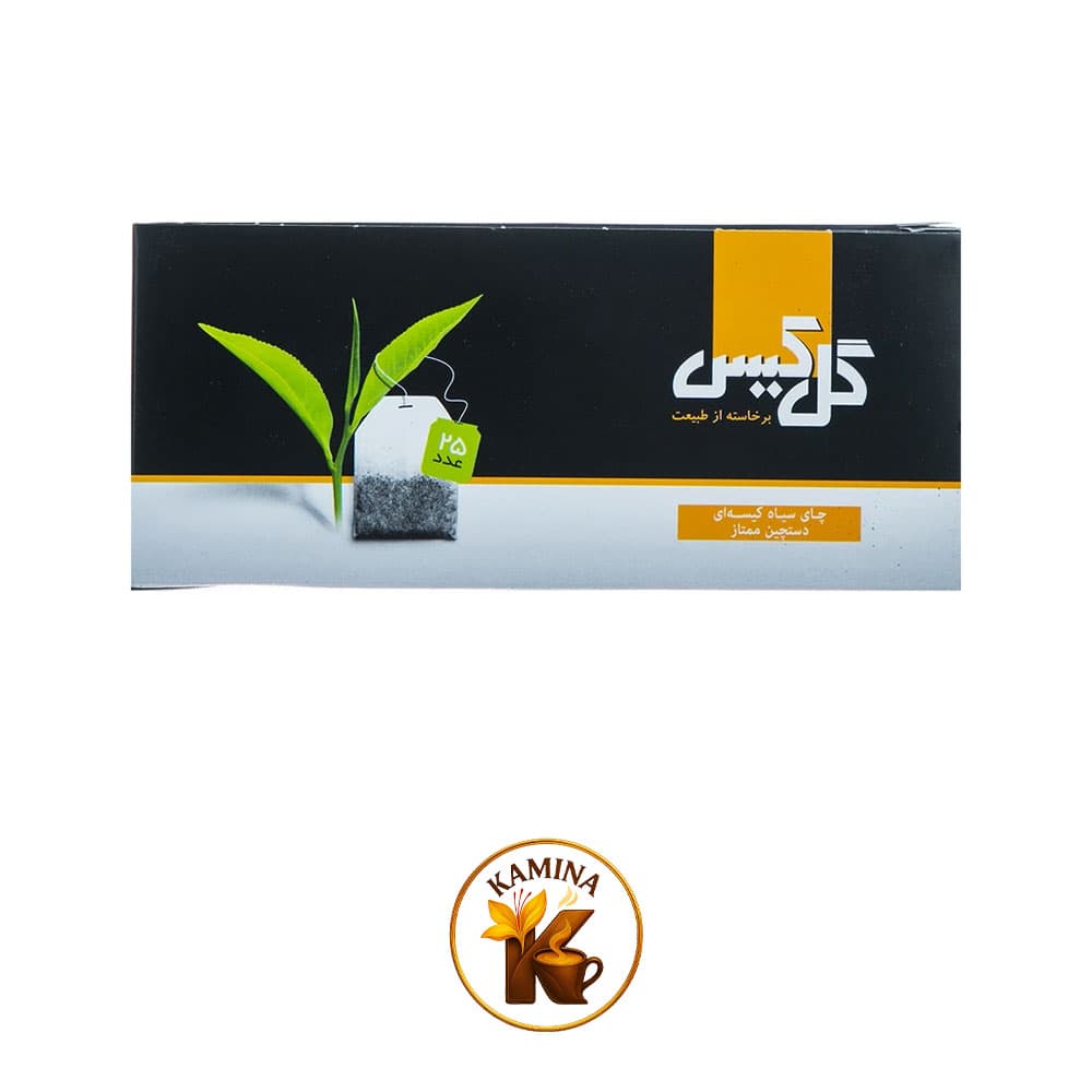 چای تی بگ دستچین ممتاز 25 عددی گل کیس — تصویر ۲