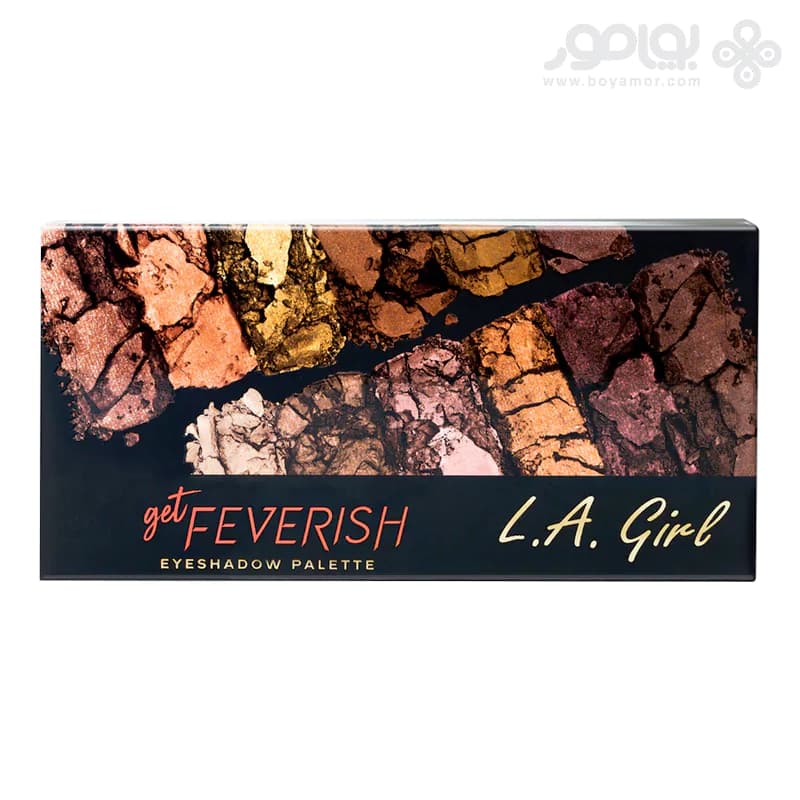 پالت سایه 12 رنگ ال ای گرل مدل GET FEVERVISH — تصویر ۳