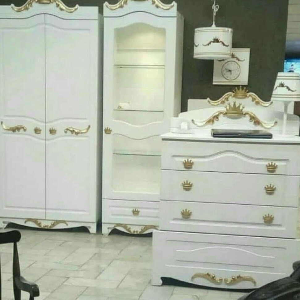 تخت دومنظوره کمد دودرب و بوفه مبلمان فرنا مدل 1142272 — تصویر ۲