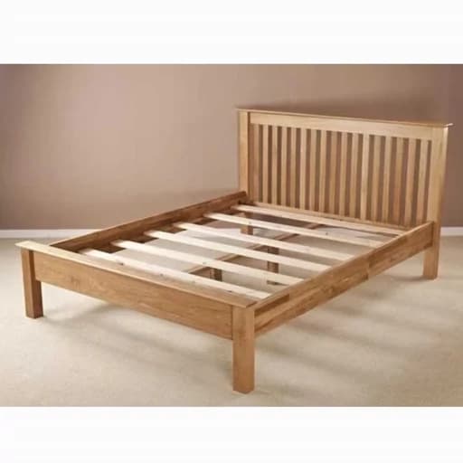 تخت خواب چوبی دو نفره مناسب تشک 160-200 مبلمان فرنا مدل 1142257