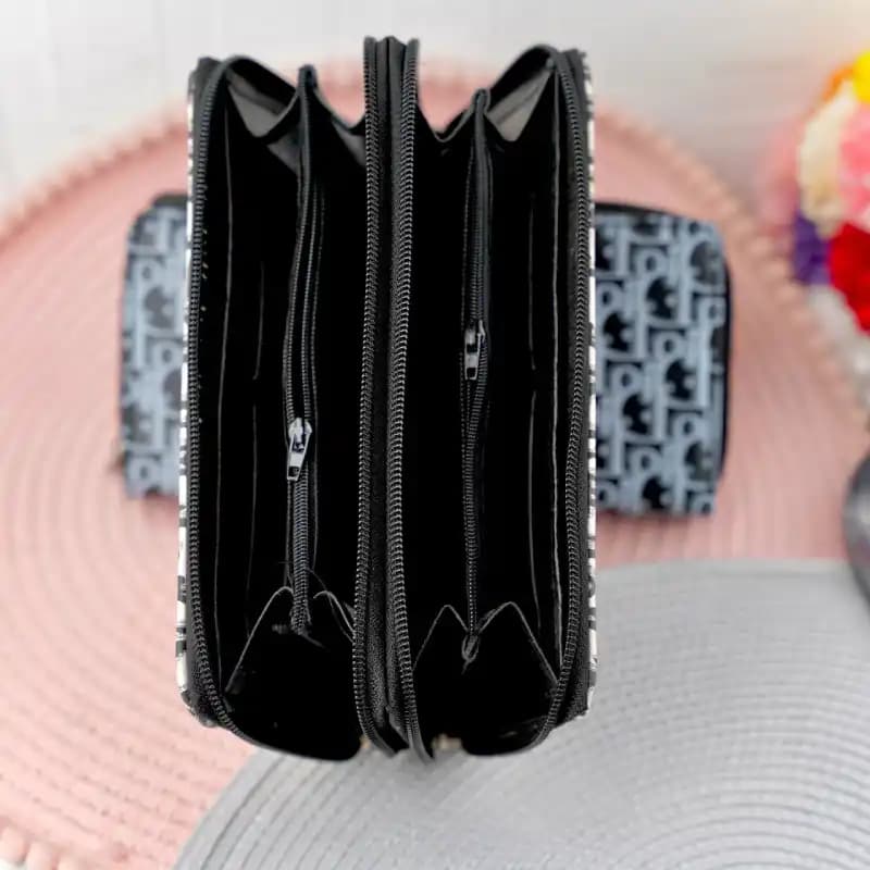 کیف پول دو زیپ dior 294-3 — تصویر ۲