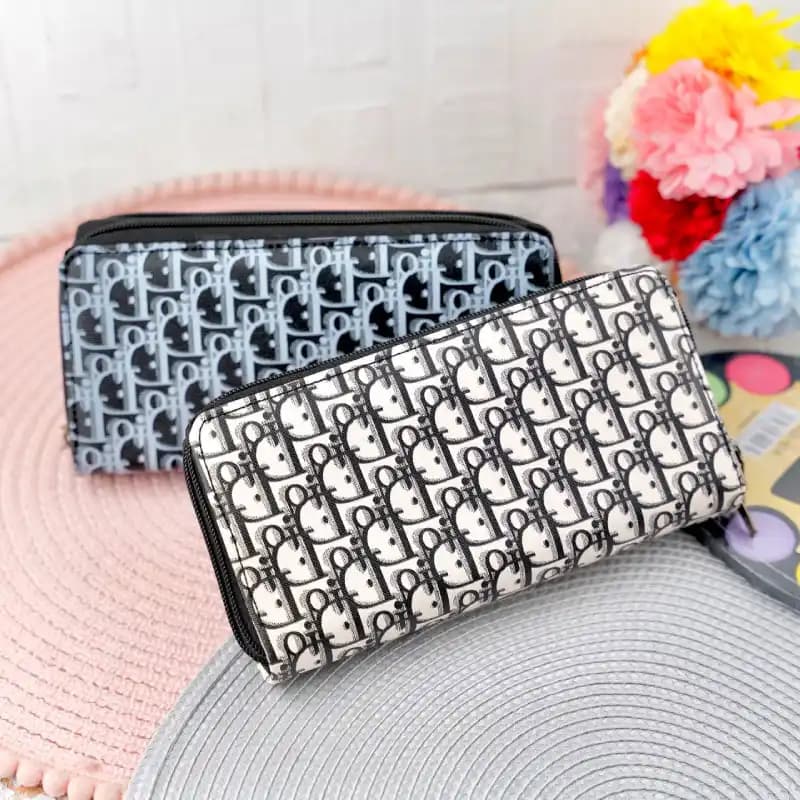 کیف پول دو زیپ dior 294-3