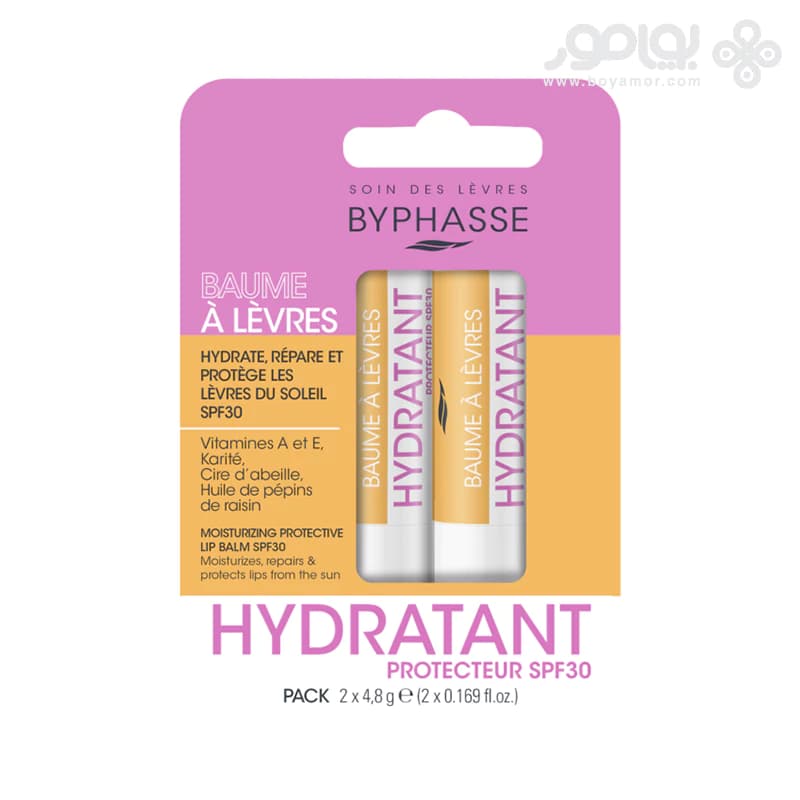 بالم لب بایفاس مدل PROTECTEUR SPF30 بسته 2 عددی