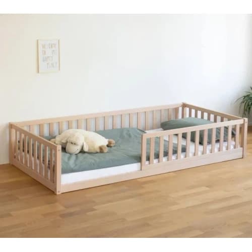 تختخواب چوبی مدل a165 مبلمان فرنا مدل 1142205