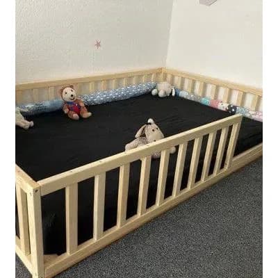 تختخواب چوبی مدل a165 مبلمان فرنا مدل 1142205 — تصویر ۳