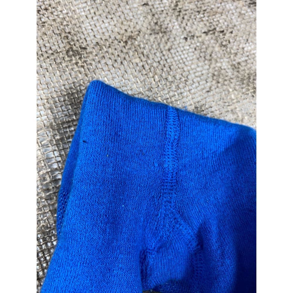 جوراب شلواری نوزادی آبی رنگ — تصویر ۳