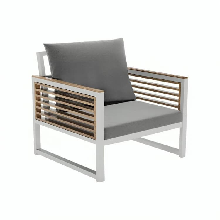 مبل تک نفره دنیز2 چوبی Deniz II Single Seat نظری