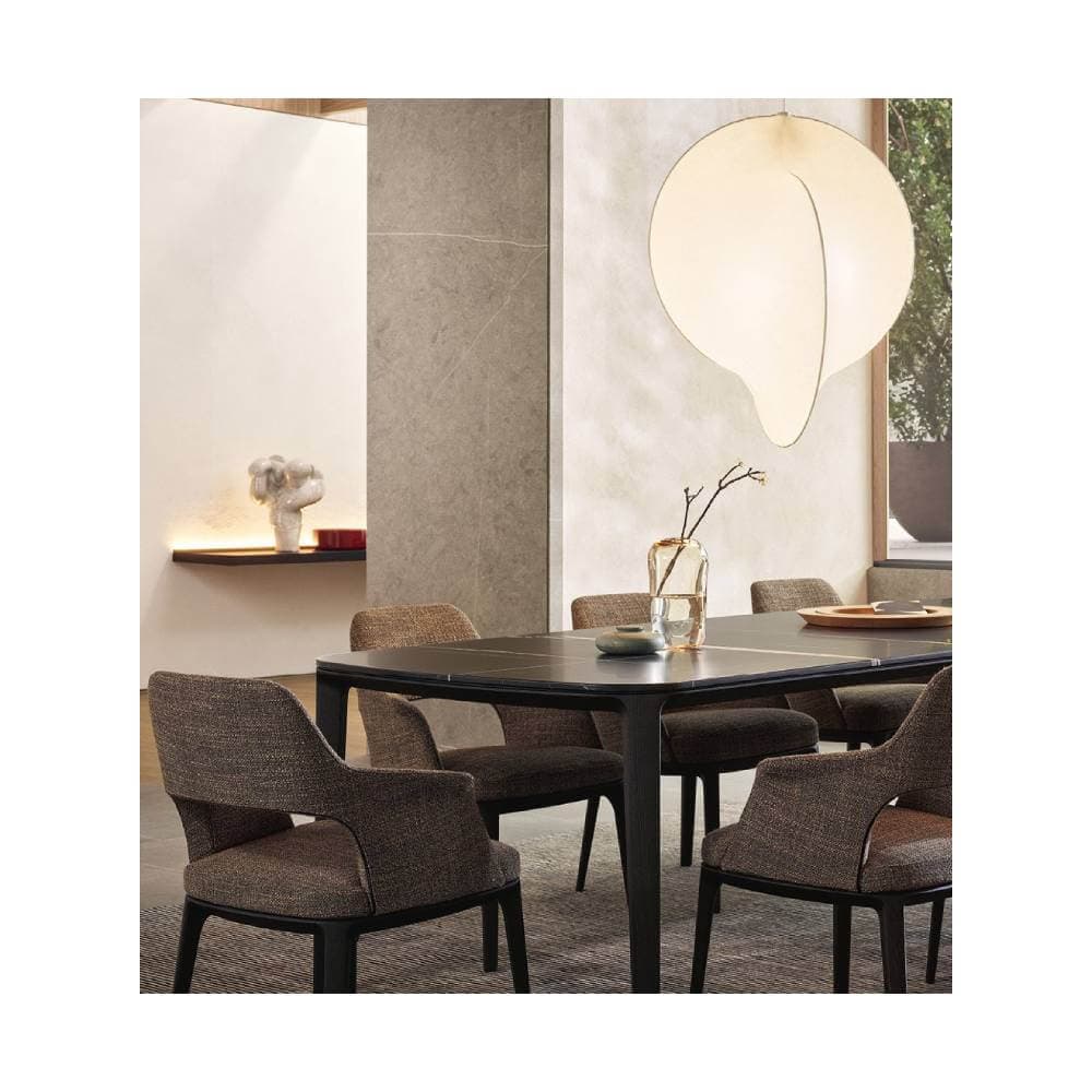 میز سنگی داینینگ لانژ 2 مستطیل 105*160 مدل Dining(II)160 نظری — تصویر ۲