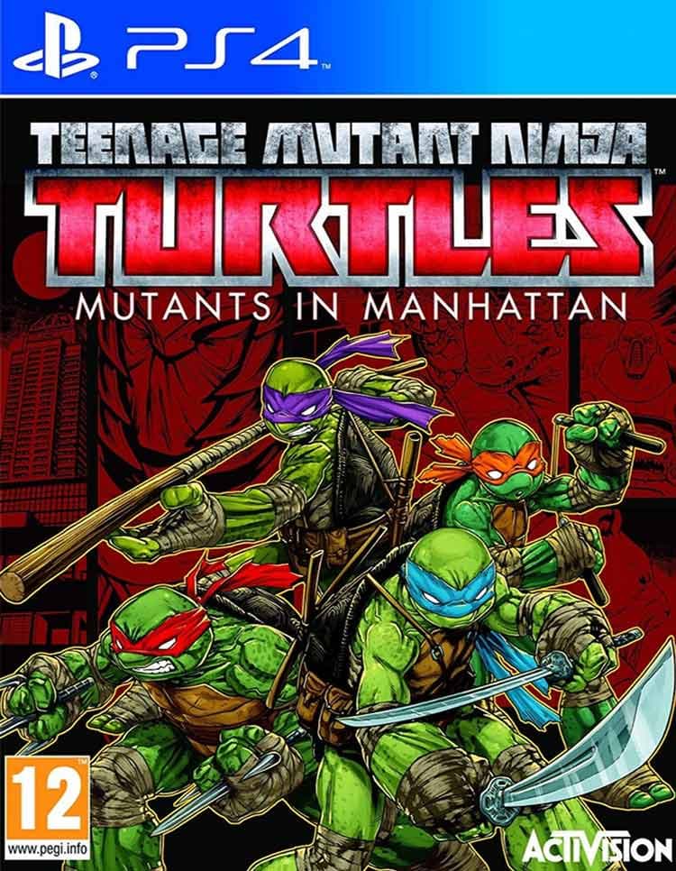 بازی کارکرده Teenage Mutant Ninja Turtles: Mutants in Manhattan برای ps4