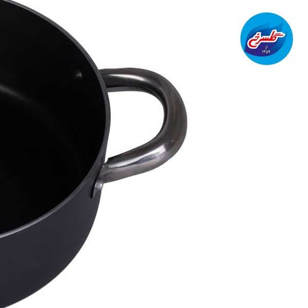نیم قابلمه تفلون ظرفیران سایز 20 — تصویر ۳