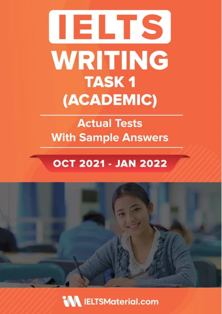 کتاب IELTS Writing Task 1 Academic Actual October 2021–January 2022 (نمونه‌های واقعی رایتینگ تسک ۱ آکادمیک؛ اکتبر ۲۰۲۱ تا ژانویه ۲۰۲۲) نسخه انگلیسی PDF
