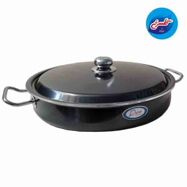 تابه ظرفیران سایز 40 دودسته استیل