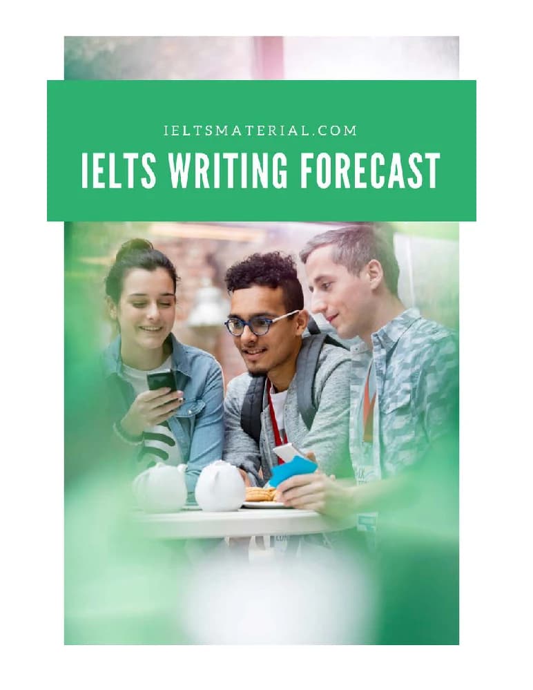 کتاب IELTS Writing Forecast (پیش‌بینی سؤالات رایتینگ آیلتس) نسخه انگلیسی PDF