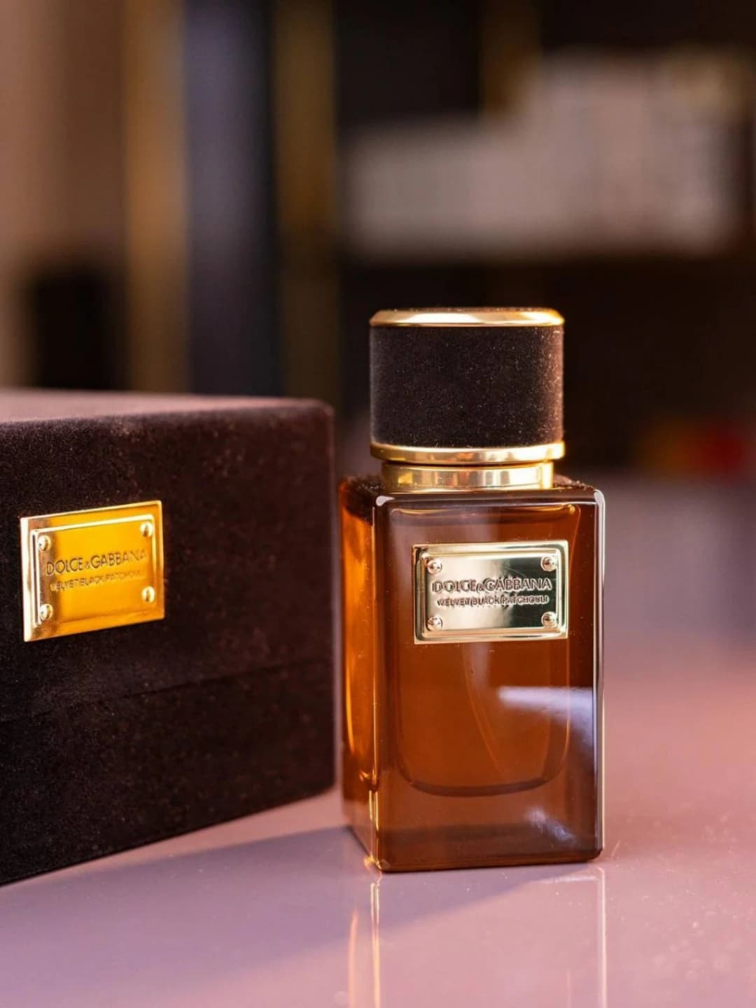 ادکلن دولچه گابانا ولوت بلک پچولی Dolce Gabbana Velvet Black P