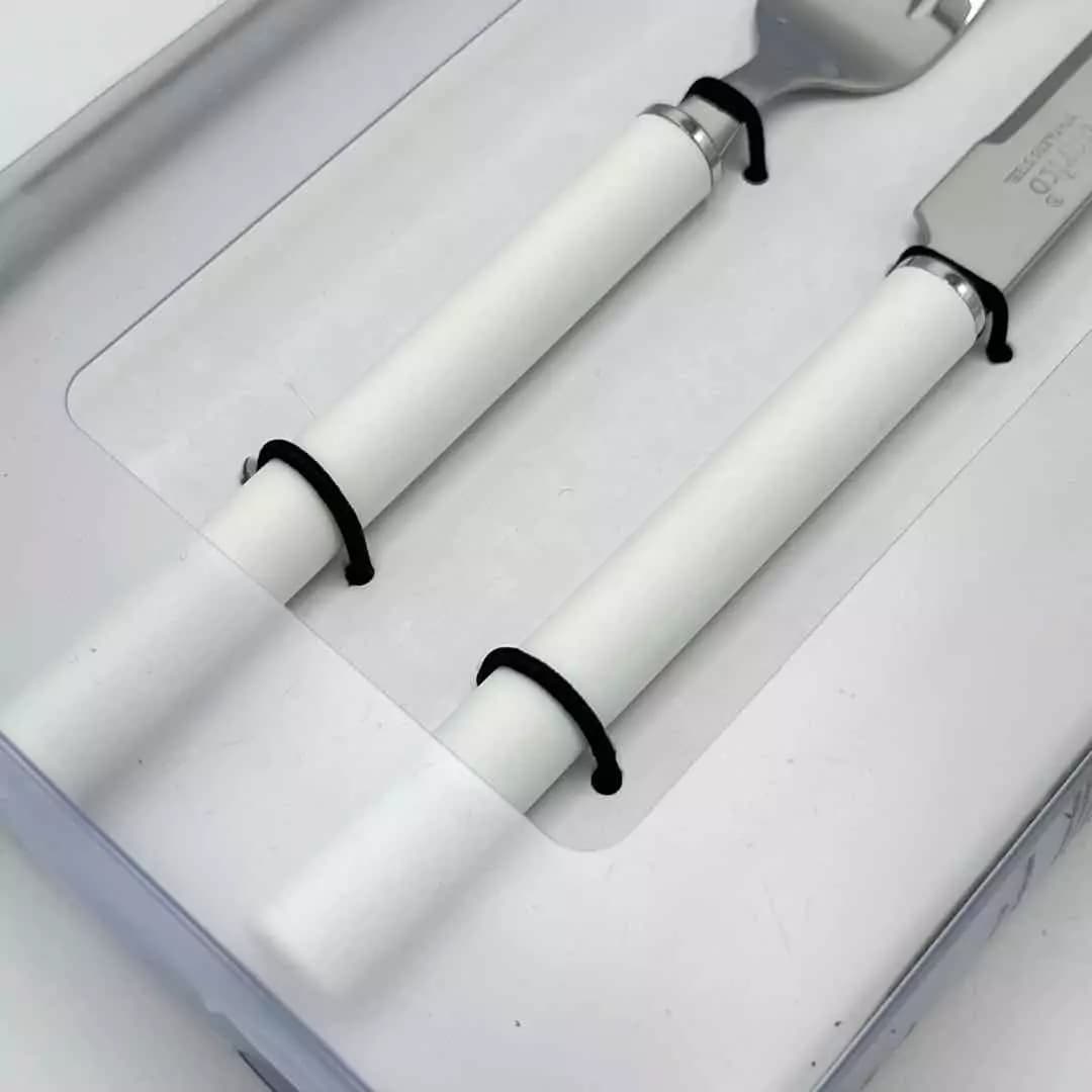 ست کارد و چنگال اربیت 12 پارچه سفید باریکو — تصویر ۲