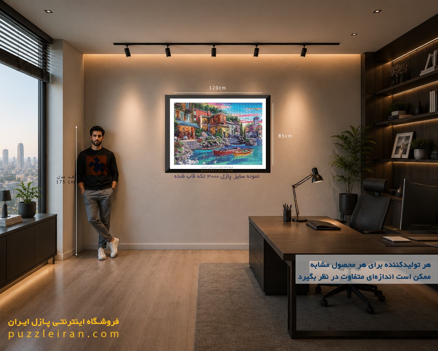 پازل ۳۰۰۰ تکه لندن! ای شهر زیبا — تصویر ۳