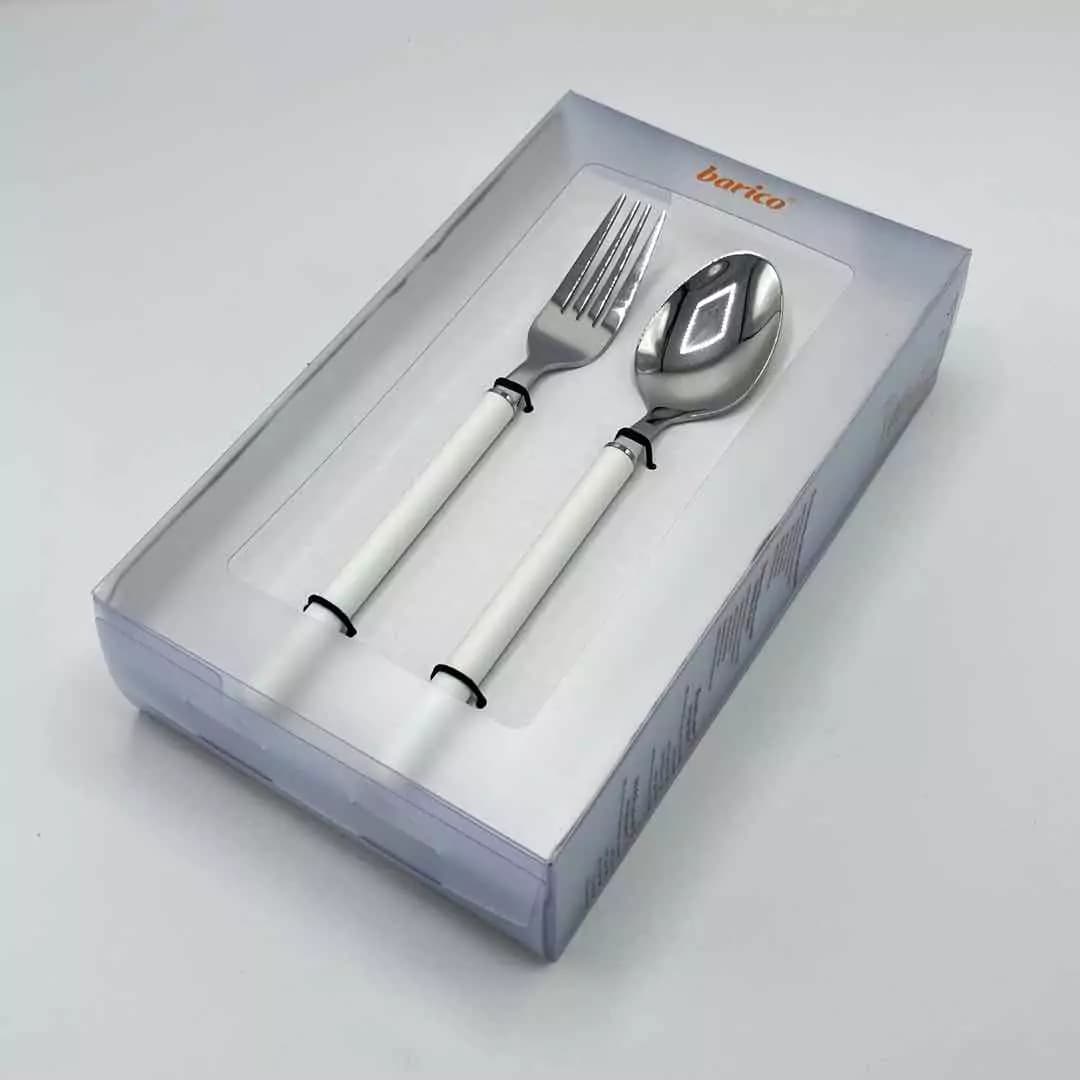 ست قاشق و چنگال اربیت 12 پارچه سفید باریکو