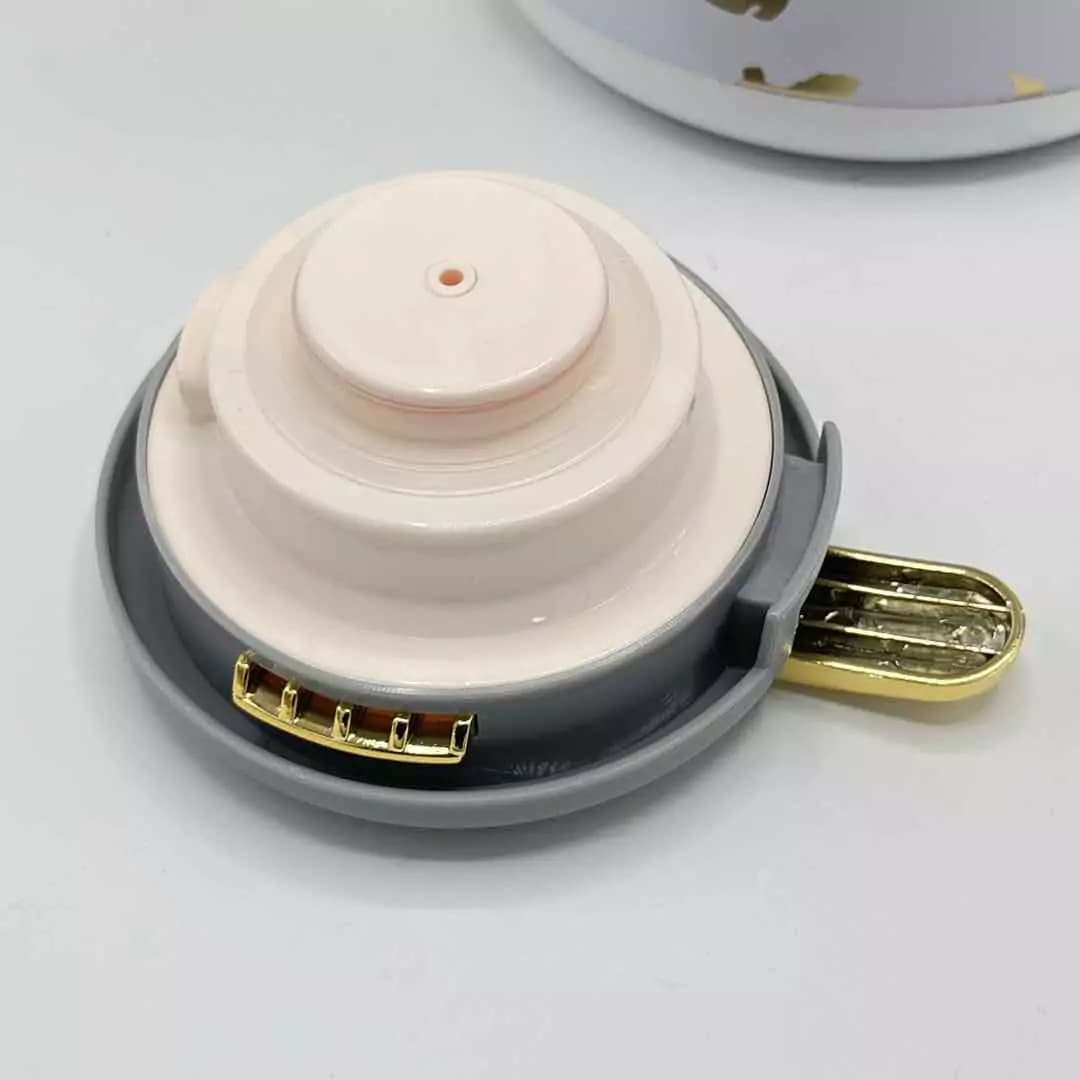 فلاسک چای 1 لیتر جرمکس طوسی 2418 — تصویر ۲