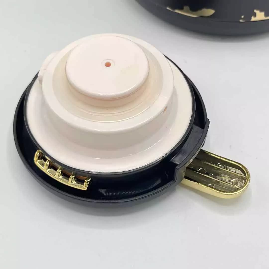 فلاسک چای 1 لیتر جرمکس مشکی 2418 — تصویر ۴
