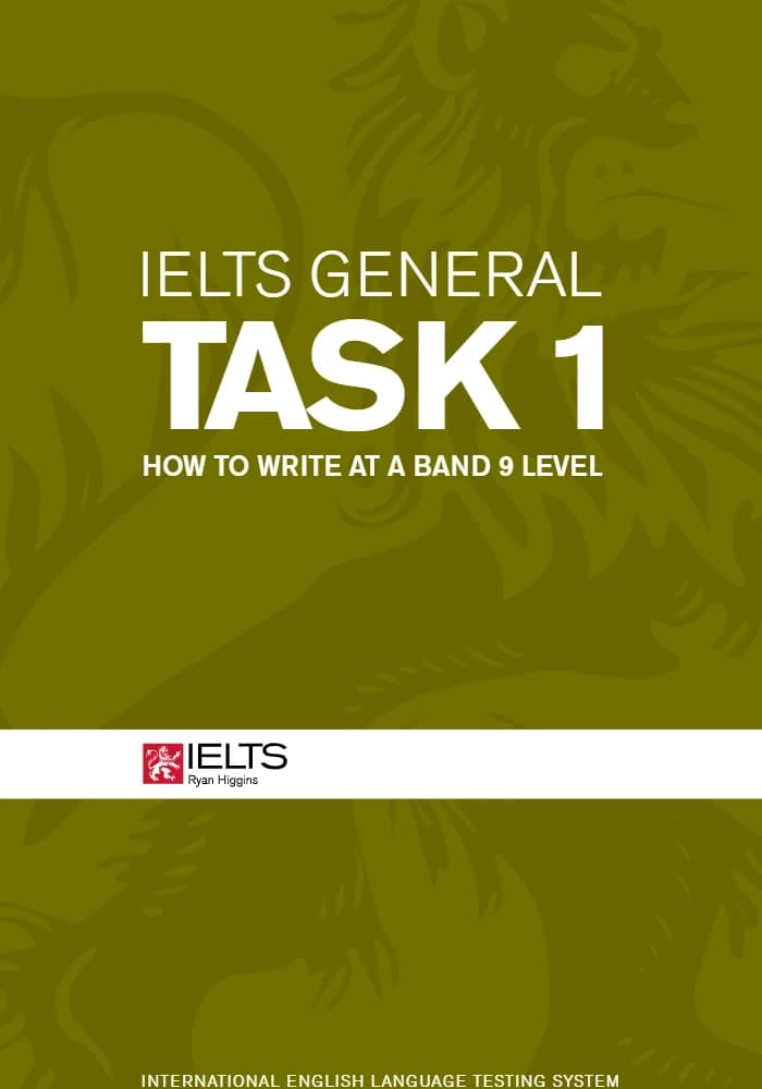 کتاب IELTS Writing General Task 1 (رایتینگ تسک ۱ جنرال آیلتس) نسخه انگلیسی PDF