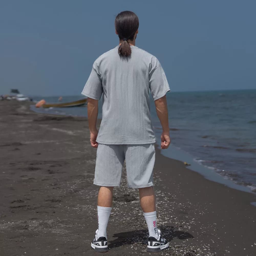 ست تیشرت و شلوارک مردانه مراکش کد 26273 — تصویر ۶