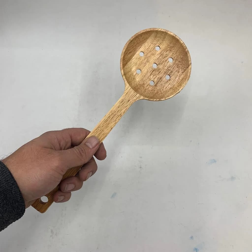 قاشق آشپزی چوبی مدل CRCL-SML کد ۴۳۳ — تصویر ۳
