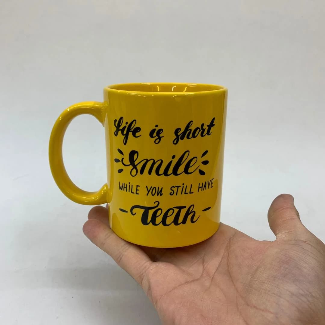 ماگ طرح ایموجی مدل LAUGH کد ۲۶۵ — تصویر ۵