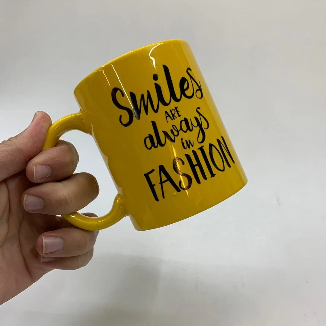 ماگ طرح ایموجی مدل SMILE کد ۲۶۸ — تصویر ۲