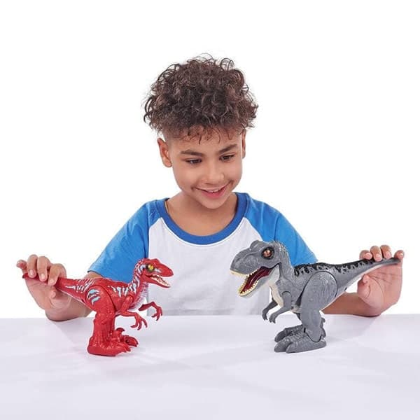 دایناسور Zuru Robo Alive Rapming Raptor قرمز — تصویر ۵