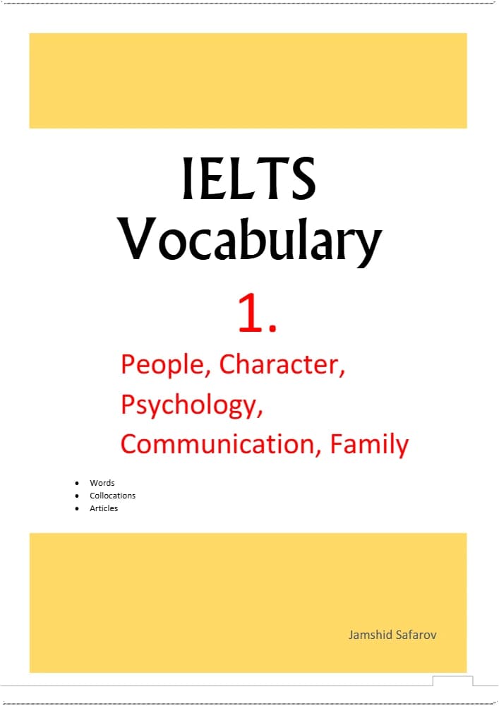 ielts vocabulary (1)