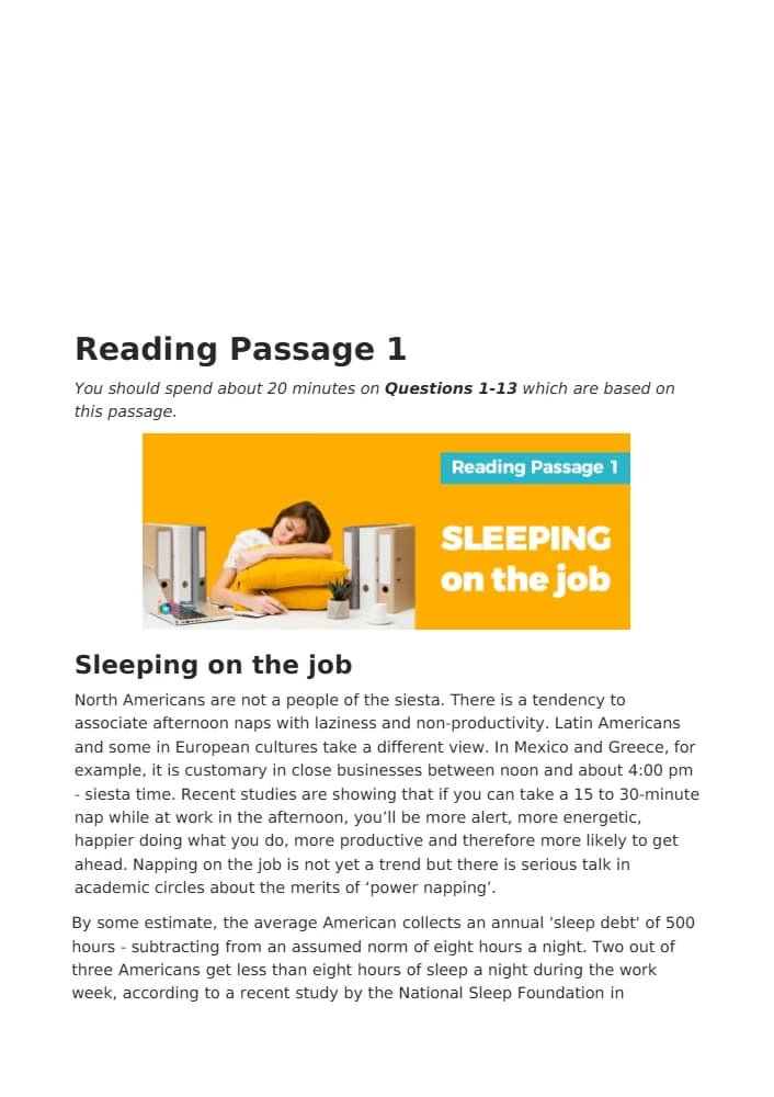 IELTS Reading Test 4