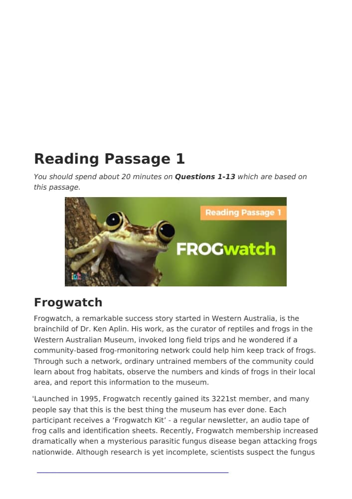 IELTS Reading Test 3