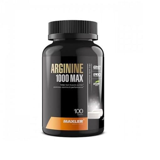 ال آرژنین 1000 مکس مکسلر 100 عددی Maxler Arginine 1000 Max