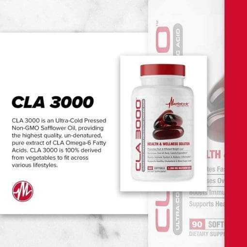 سی ال ای 3000 متابولیک Metabolic CLA 3000 — تصویر ۲