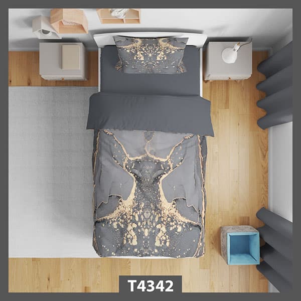 روتختی طوسی طرح سنگ کد T4342