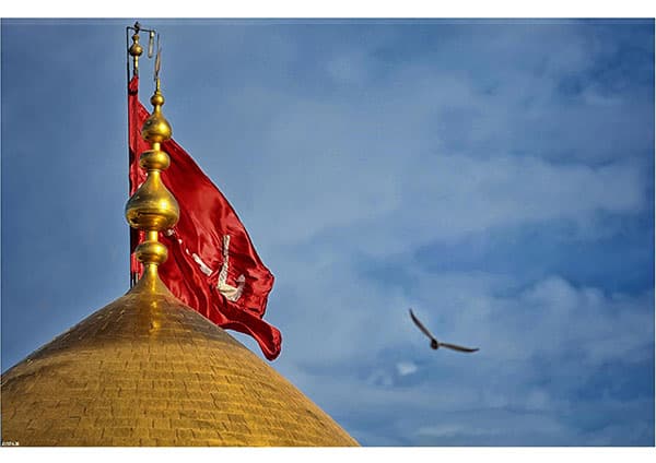 پوستر مذهبی گنبد امام حسین کد P0330
