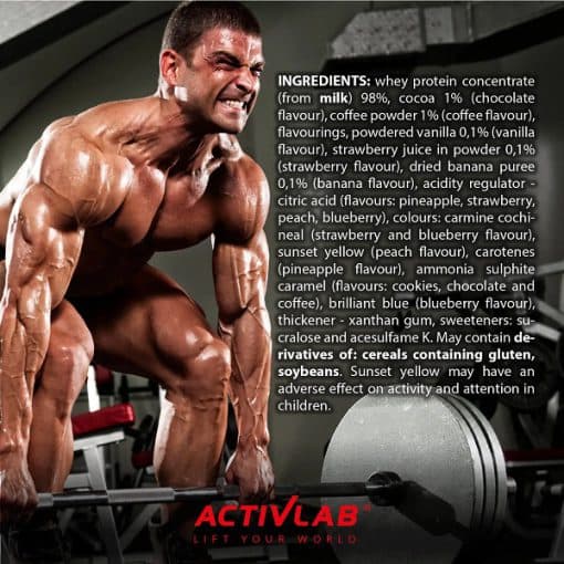 پروتئین وی پرمیوم 100% خالص اکتیولب Activlab 100% Premium Whey — تصویر ۳