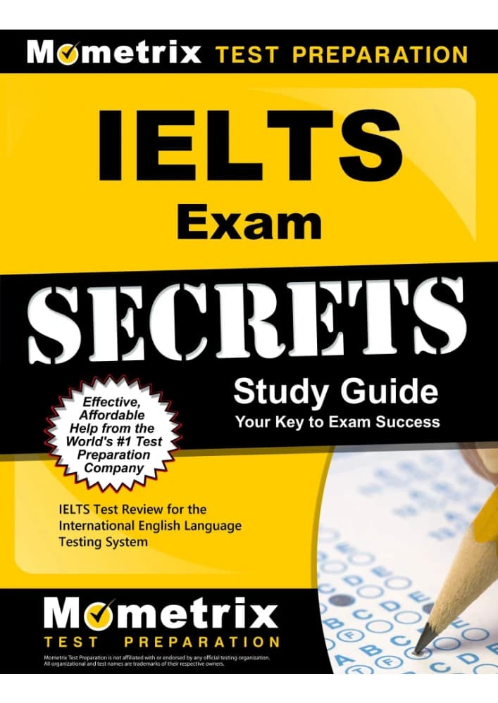 کتاب IELTS Exam Secrets (رازهای آزمون آیلتس) نسخه انگلیسی PDF