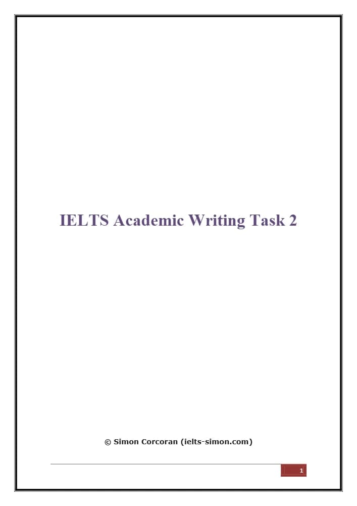 کتاب IELTS Academic Writing Task 2 (رایتینگ تسک ۲ آکادمیک آیلتس) نسخه انگلیسی PDF
