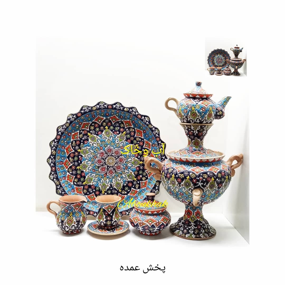 پخش عمده قوری سماور متوسط مسی — تصویر ۳