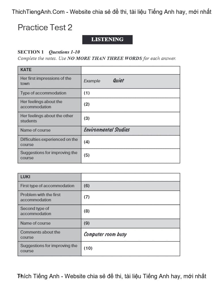 دانلود کتاب IELTS Reading and Listening Task (تمرین‌های ریدینگ و لیسنینگ آیلتس) نسخه انگلیسی PDF